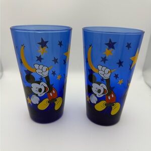Disney Blue Glasses with Mickey Mouse and Stars